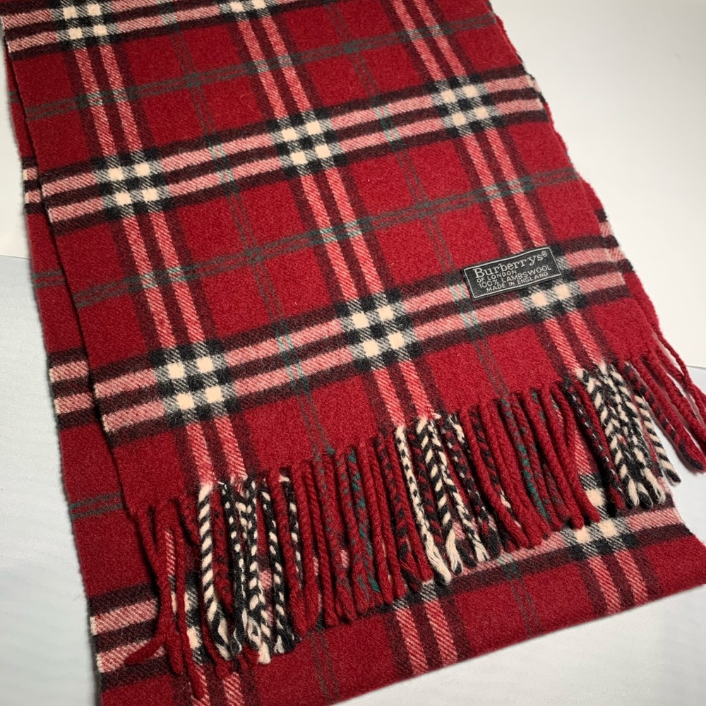 Burberrys Authentic 100%Lambswool scarf